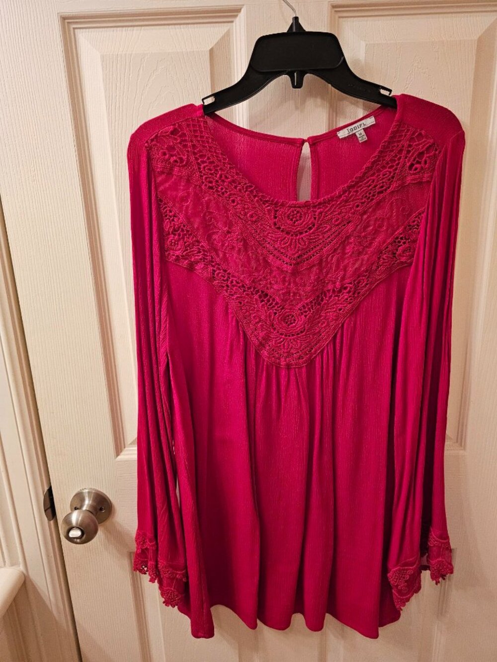 NWOT Jodifl Medium Red Blouse